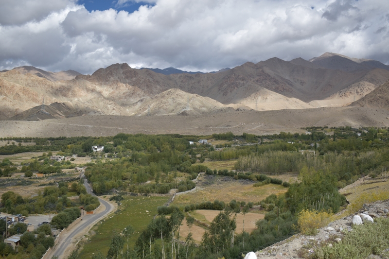 Nubra Valley is one of the Greenest valleys in Leh, Ladakh, India Stock  Photo